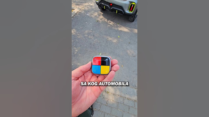 Koji auto ima ovakav ključ?