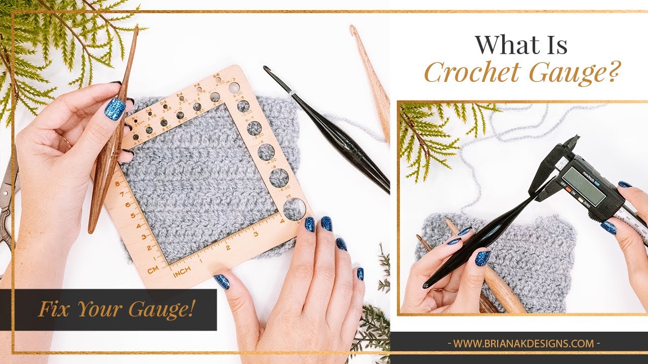 Crochet Gauge: What it is and why it matters - The Loophole Fox