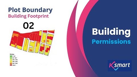 PLOT Boundary | Building Foot Prints | Covered Area 01 | KSMART | Building permit Module |