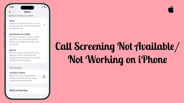 iOS 26.2 Call Screening Not Available/Working on iPhone? Here's the fix