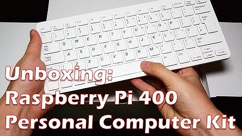 Unboxing - Official Raspberry Pi 400 Personal Computer Kit #raspberrypi