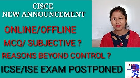CISCE NEW ANNOUNCEMENT | 1st Semester 2021-2022 postponed | Latest news
