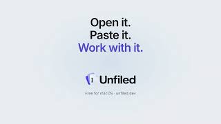 Unfiled: a Mac text editor that recognises what you paste