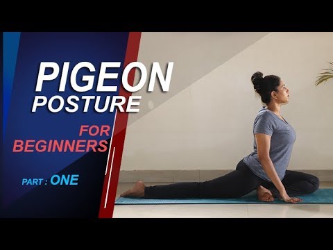 Pigeon Posture Part 1 || Beginners pranayama schwangerschaft
