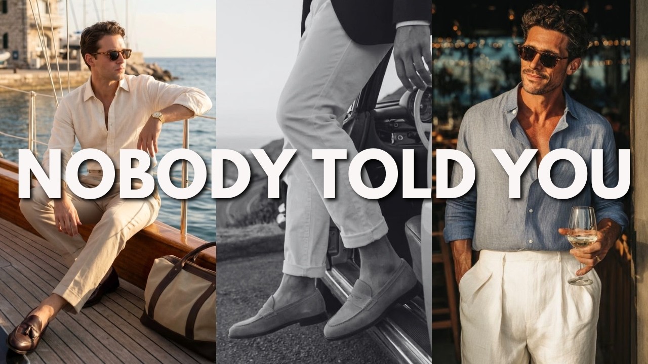 Why Stylish Men Only Wear Linen and Loafers All Summer