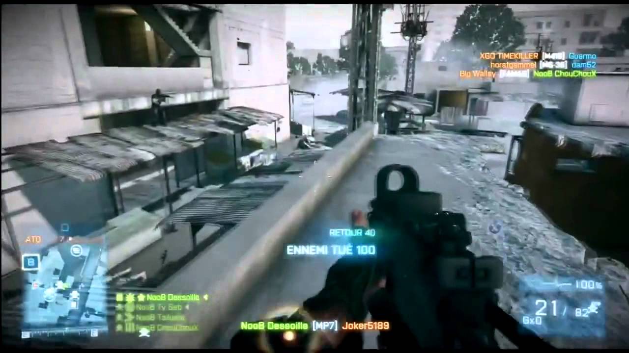 comment debloquer mp7 bf3