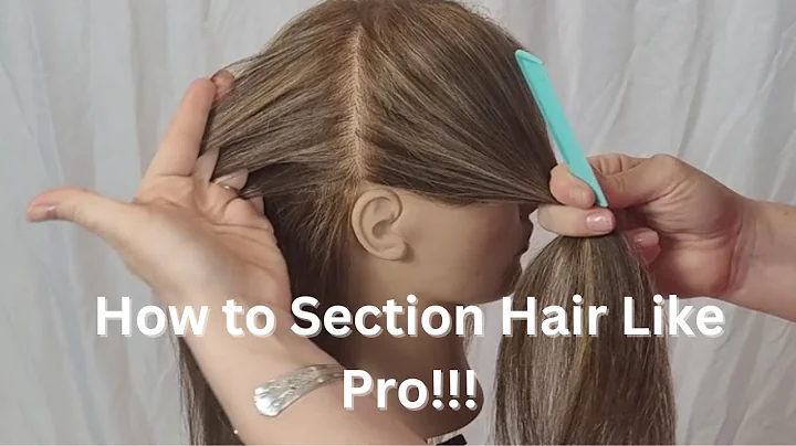 Mastering Hair Sectioning: Divide Your Hair into 4 Parts Like a Pro!