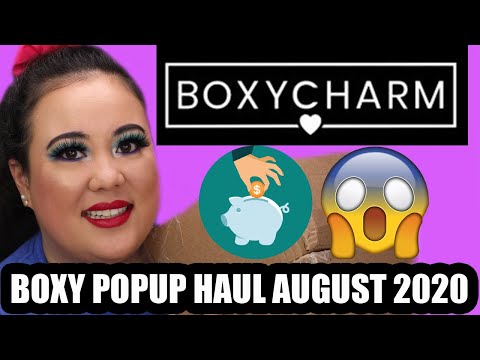 BOXY POPUP HAUL AUGUST 2020 || ayyyeeeitsamanda