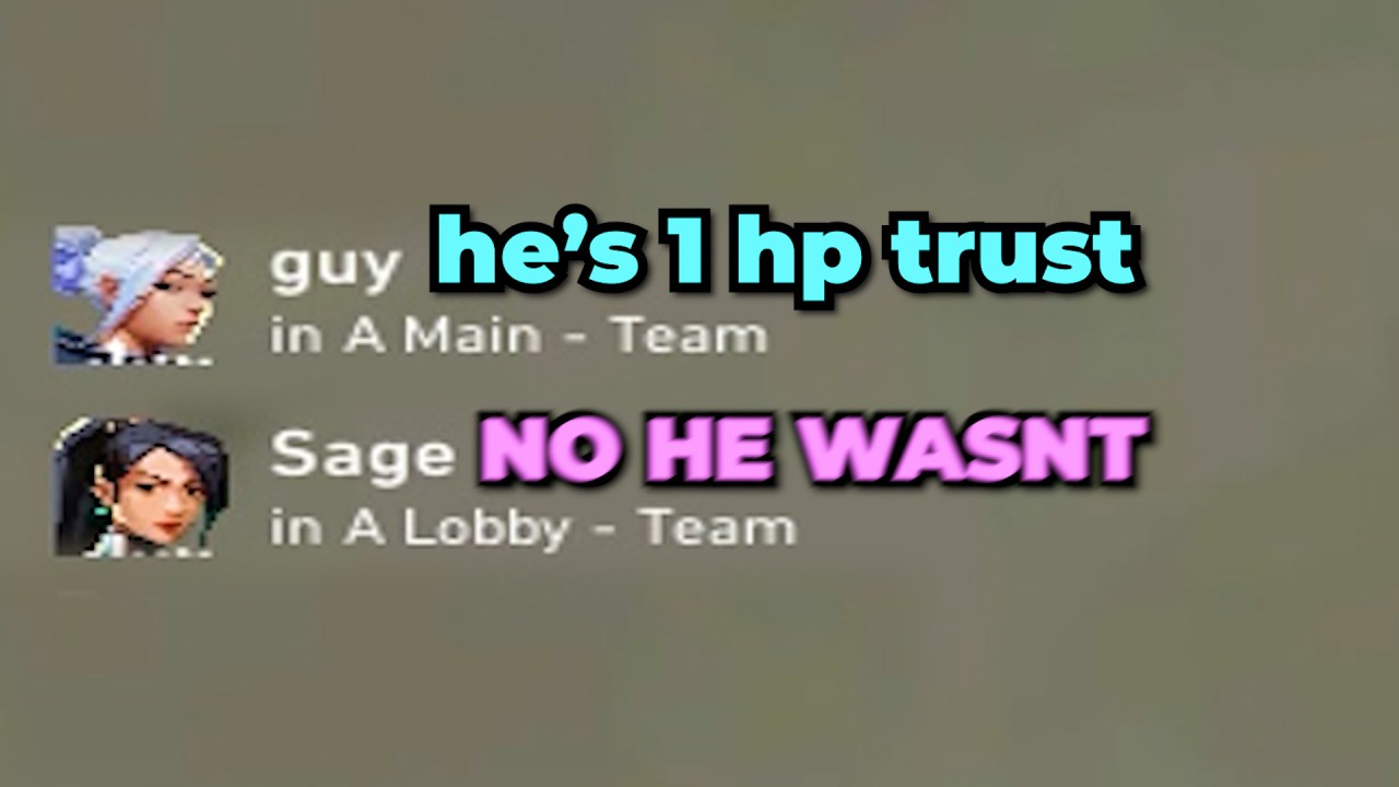 Gaslighting My Teammates In Valorant