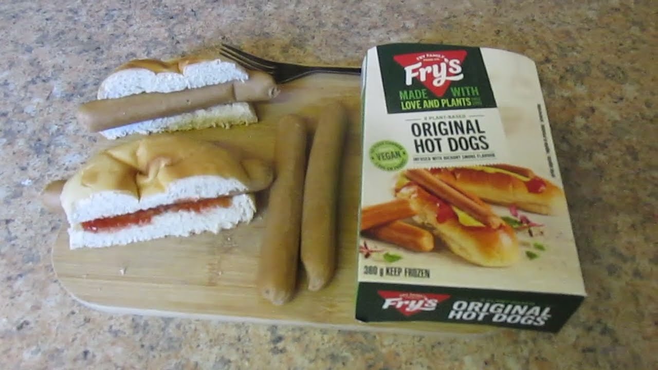 Original Hot Dogs - Fry's - Iceland - £3.00 - Vegan Food Review - 1 out of 10