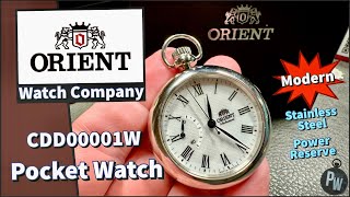 My First Orient Watch : The Other Half of SEIKO — Model CDD00001W — A Modern Pocket Watch — Unboxing