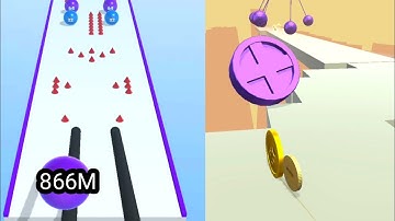 Ball Merge 2048 Vs Coin Rush| Android ios gameplay| New update