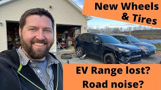 Toyota Rav4 Prime - New wheels & Tires! What's my new EV range?