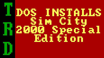 DOS Installs - SimCity 2000 Special Edition