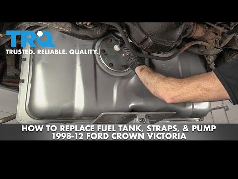 How to Replace Fuel Tank, Straps, Pump 98-12 Ford Crown Victoria