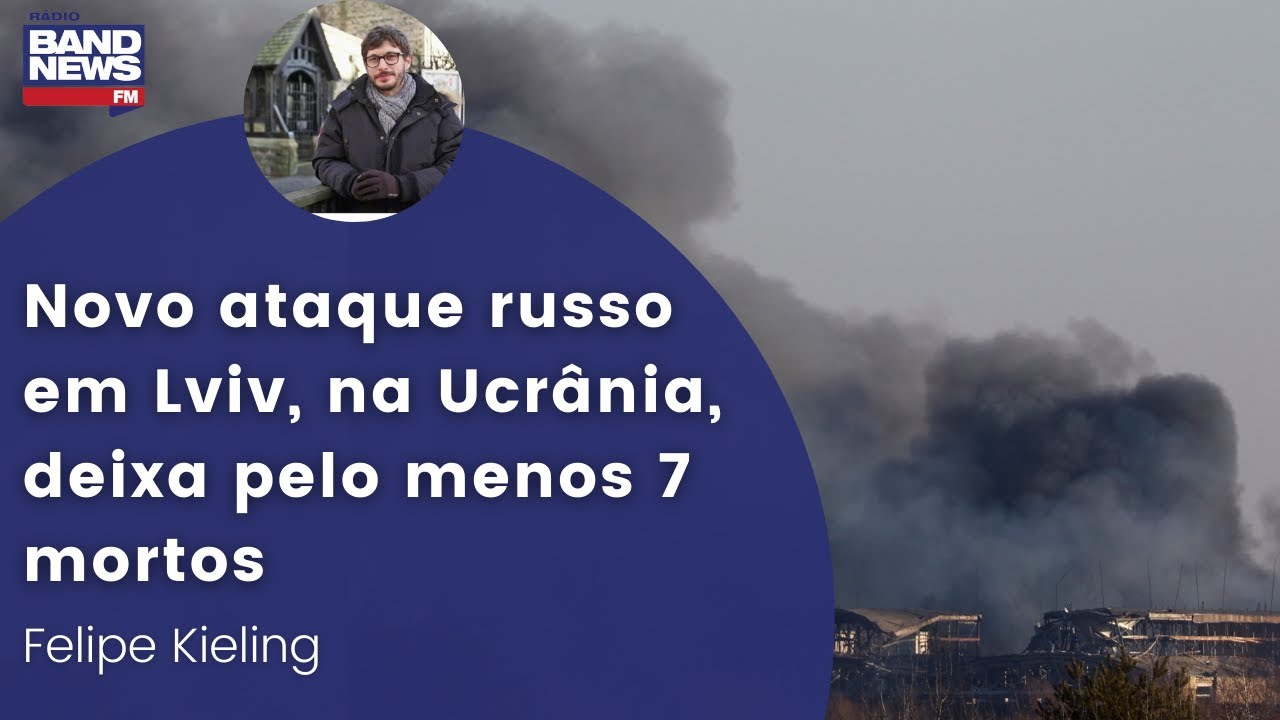 Novo ataque russo em Lviv, na Ucrânia, deixa pelo menos 7 mortos