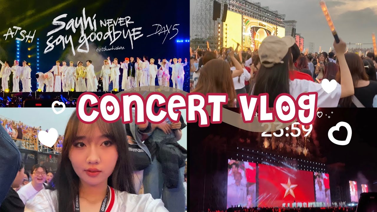 concert vlog || 𝘼𝙣𝙝 𝙏𝙧𝙖𝙞 “𝙎𝙖𝙮 𝙃𝙞” 𝘾𝙤𝙣𝙘𝙚𝙧𝙩  - 𝙙𝙖𝙮 5 ✧˖° || mùa hè đáng nhớ