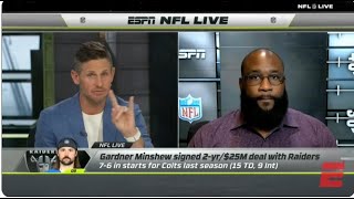 ESPN NFL LIVE | Dan Orlovsky LOVES Garner Minshew, But Raiders NEED Dak Prescott | NFL