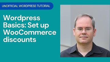 Wordpress Basics: Set up WooCommerce discounts