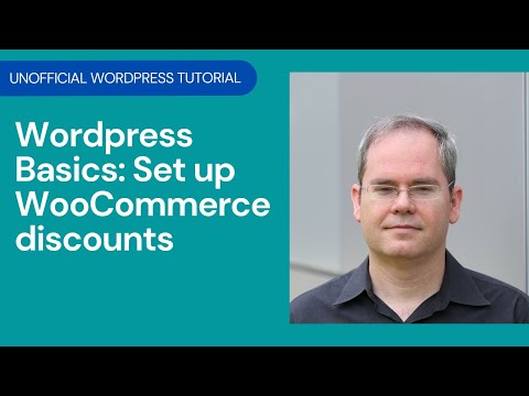Wordpress Basics: Set up WooCommerce discounts