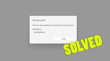 This Item was Encoded in a Format That’s not Supported Error Code 0xc00d5212 in Windows 11 HEVC