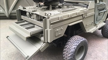 Turning a GI Joe VAMP into a custom RC creation part 19