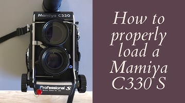 How to properly load film into a Mamiya TLR