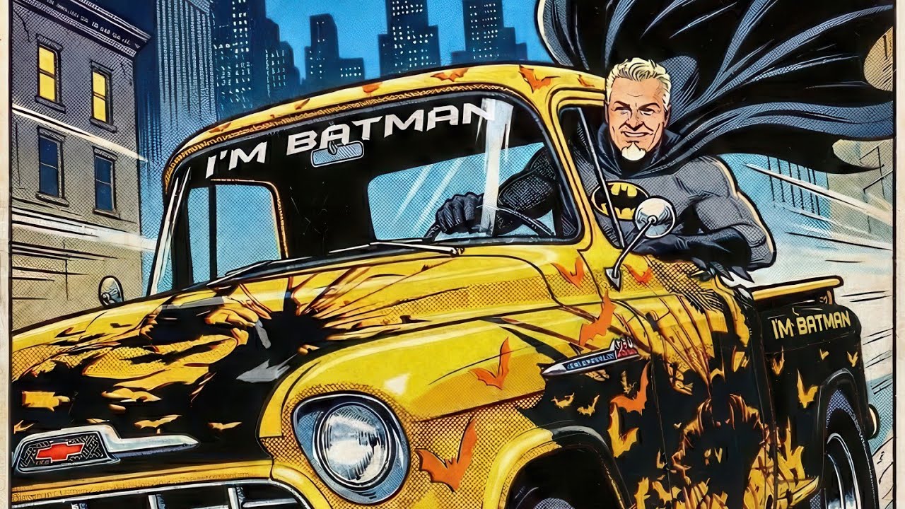 Hanging out at Claytons Classic Customs in Riverside checking in in my 1956 Chevy 3100 build.