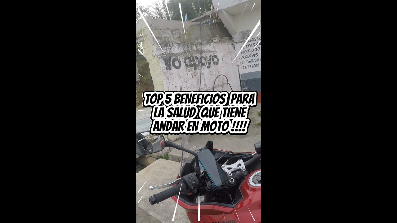 Quais os benefícios de andar de moto?