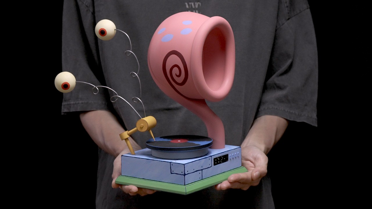 Turning Gary the Snail Into a Speaker