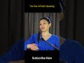 The Public Speaking