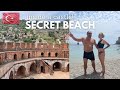 WE FOUND A SECRET BEACH | INSIDE A CASTLE! 🇹🇷