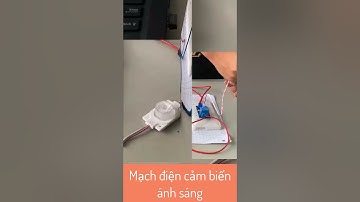 Mạch điện cảm biến ánh sáng #shorts  I Vy Vy Official