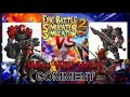 Minigun và Wolf Vs Samurai Và Guardian | Epic Battle Simulator 2 | Nakachi Vegito