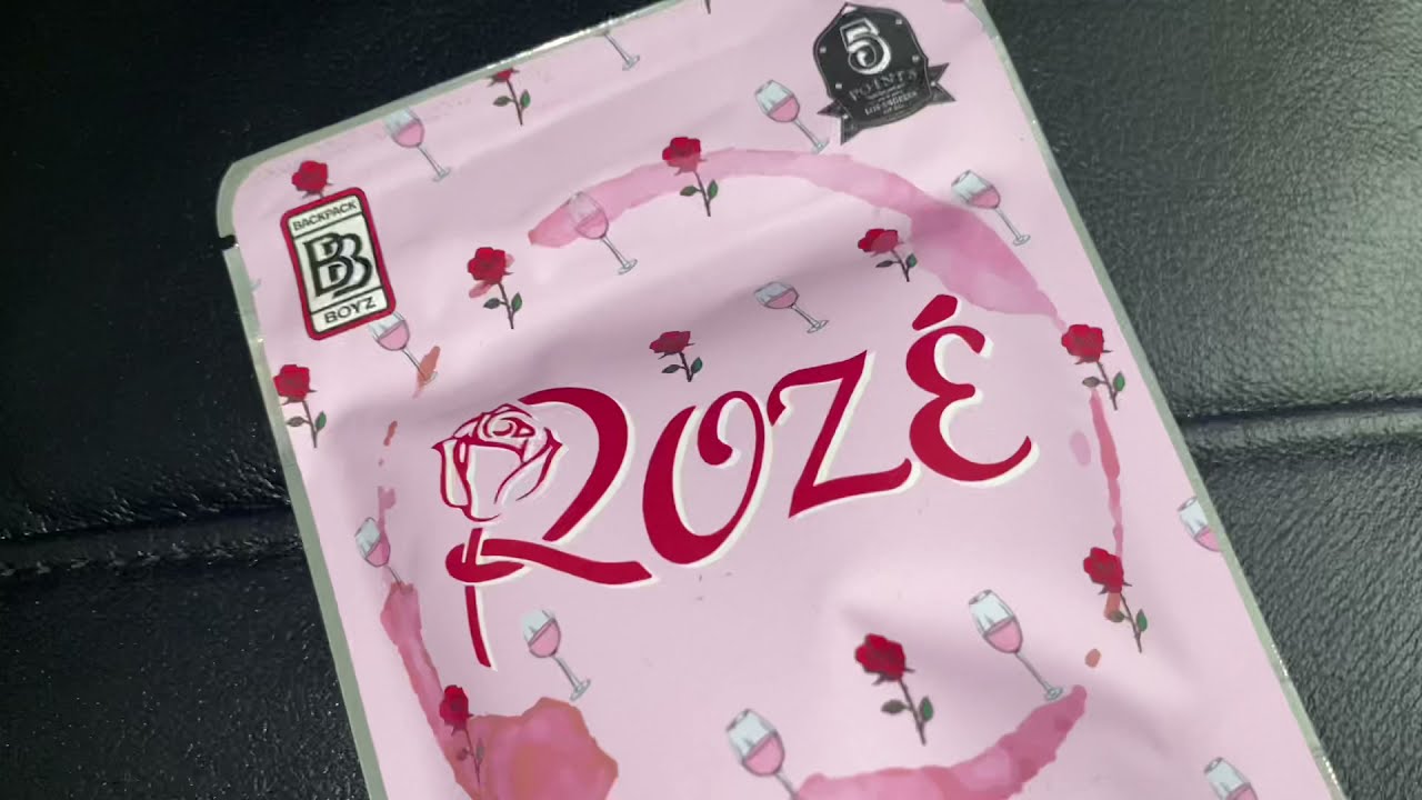 BackPack Boyz Rosé 🥂🍾 • Exotic Strain Review • The420World 🎒🌍🔥