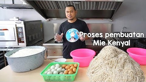 Thumbnail of The process of making chewy noodles
