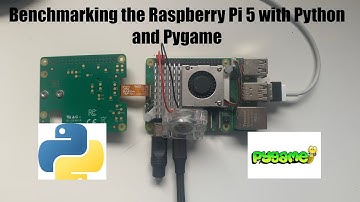 I BENCHMARKED my Raspberry Pi 5 again using python and pygame....