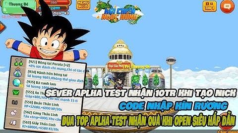 Nro Lậu - Sever APLHA Free Vô Hạn Vàng Ngọc Không Cần Nạp, Code Kín Rương, Tnsm Cao, Có IOS!!