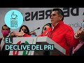 #Destacada | El poder del PRI se despedaza: cada vez tiene menos votos y sólo gobierna 4 estados