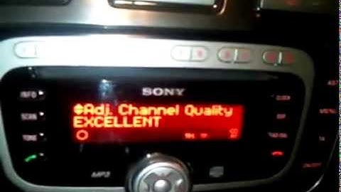 Mondeo MK4 Radio Modes 1&4