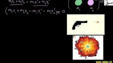 Momentum and  Explosive Forces