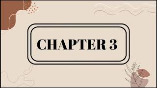 OMT! REFLECTION FOR CHAPTER’S 1-5