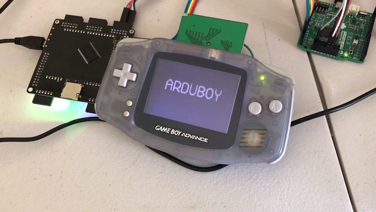 An Arduboy Built into a Playable Game Boy Advance FPGA - Hackster.io