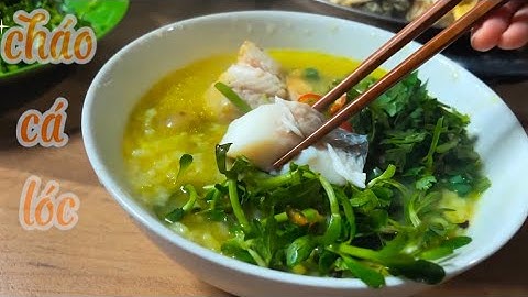 KhoaiCa- Cháo cá Lóc #food #cooking #viral 