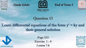 Learn differential equations of the form y