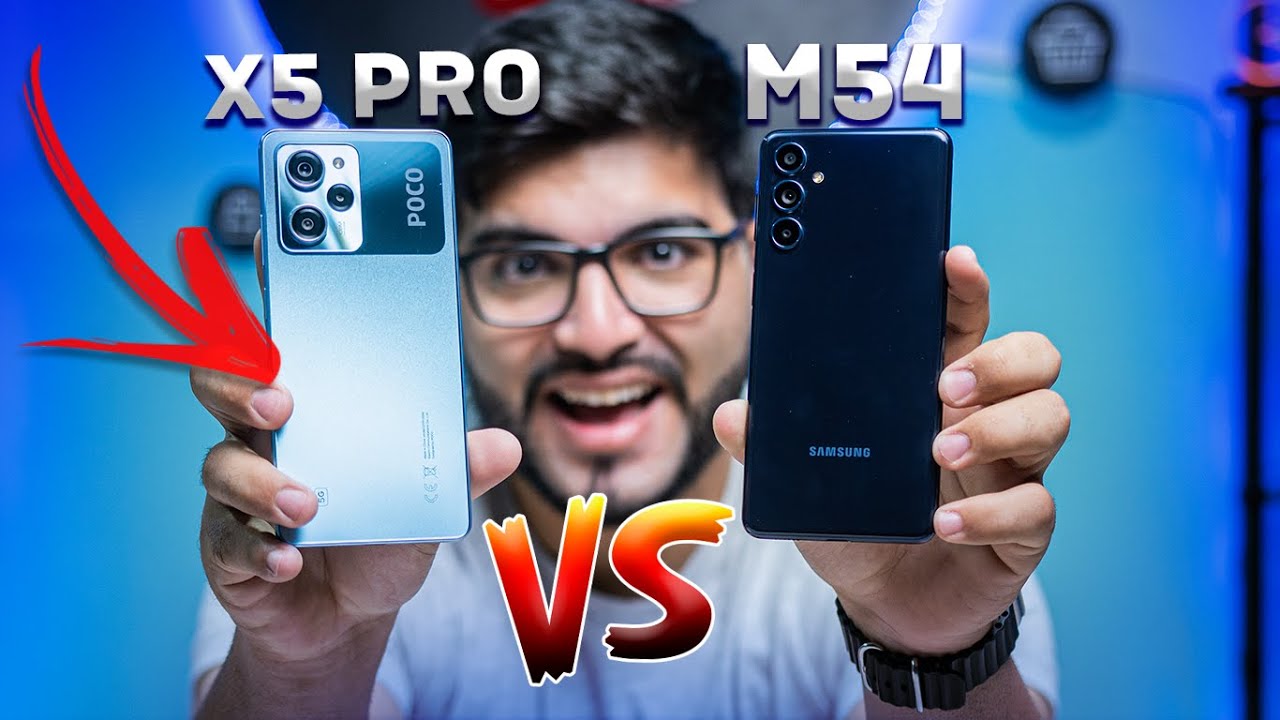 EITA! Poco X5 Pro é MELHOR que Galaxy M54? Qual você deve comprar? COMPARATIVO