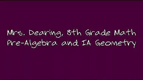 Dearing Teacher Intro Video 2022