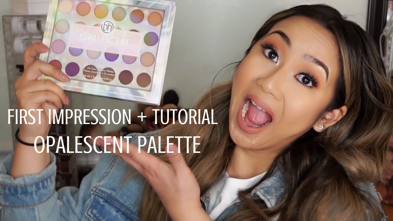 BH Cosmetics OPALESCENT Palette | Tutorial Review - YouTube