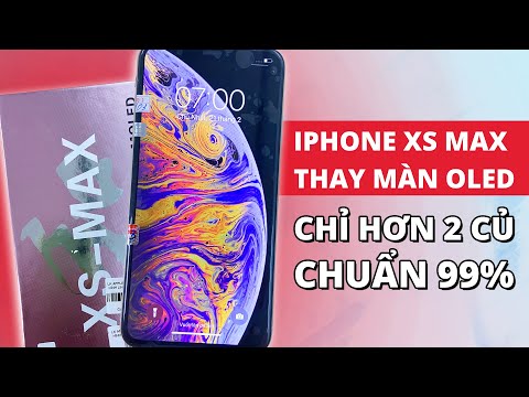 Video Thay màn hình iPhone Xs Max Oled chuẩn 99% chỉ hơn 2... - youtube