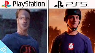 Tony Hawk's Pro Skater 2 - PS1 Original vs. PS5 Remake (THPS 1+2) | Side by Side